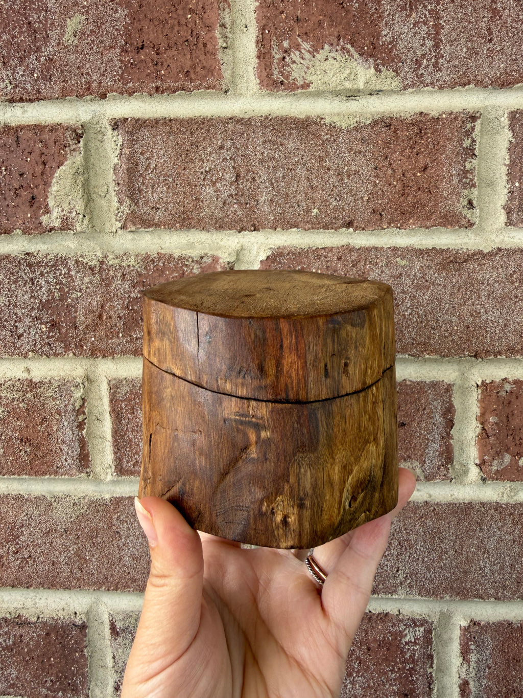 Rustic Ring Box | Jewelry Holder | Handcrafted | One-Of-A-Kind