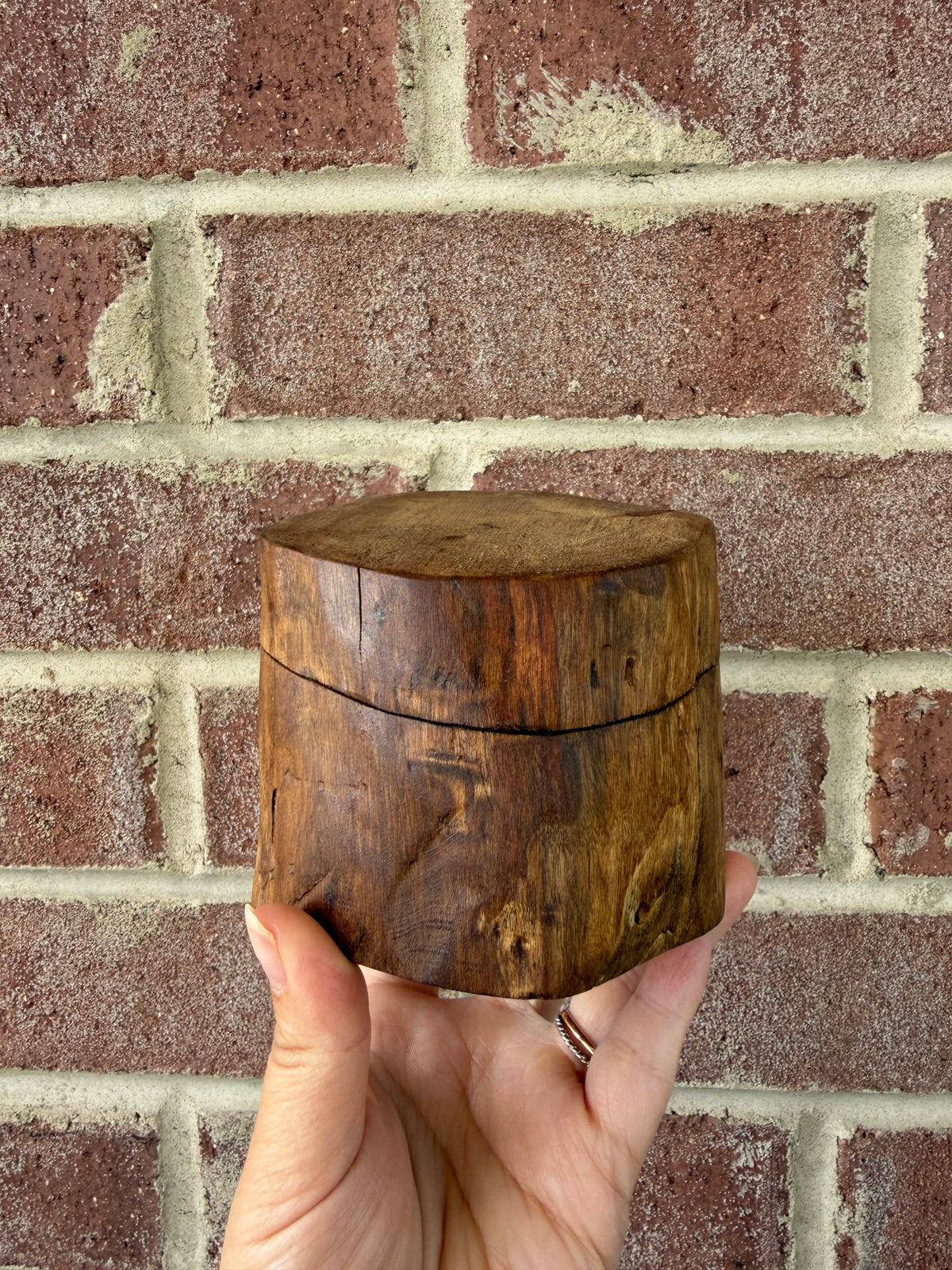 Rustic Ring Box | Jewelry Holder | Handcrafted | One-Of-A-Kind