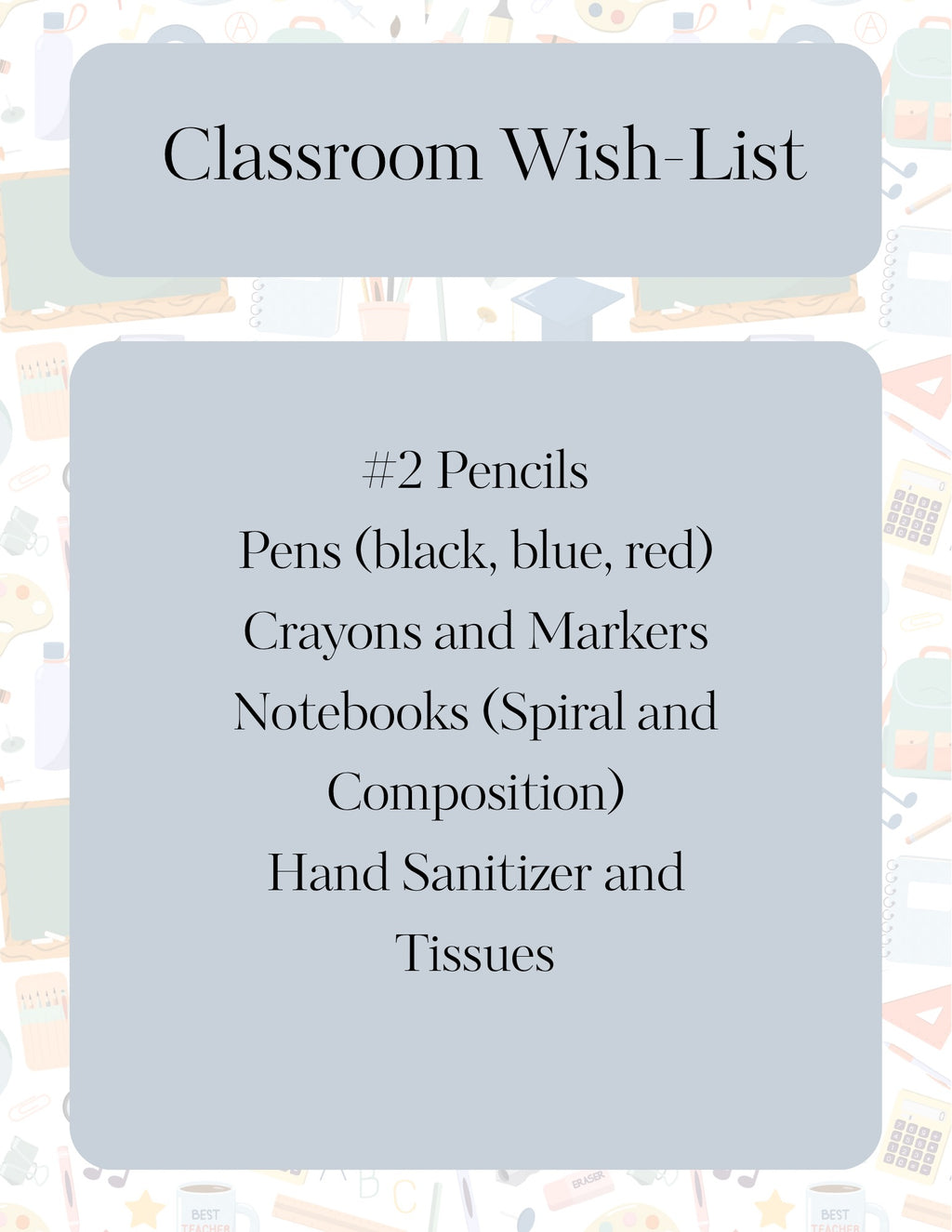 Editable 3rd Grade Welcome Packet Template | Meet the Teacher, Parent Questionnaire & Classroom Wish List | Canva Template