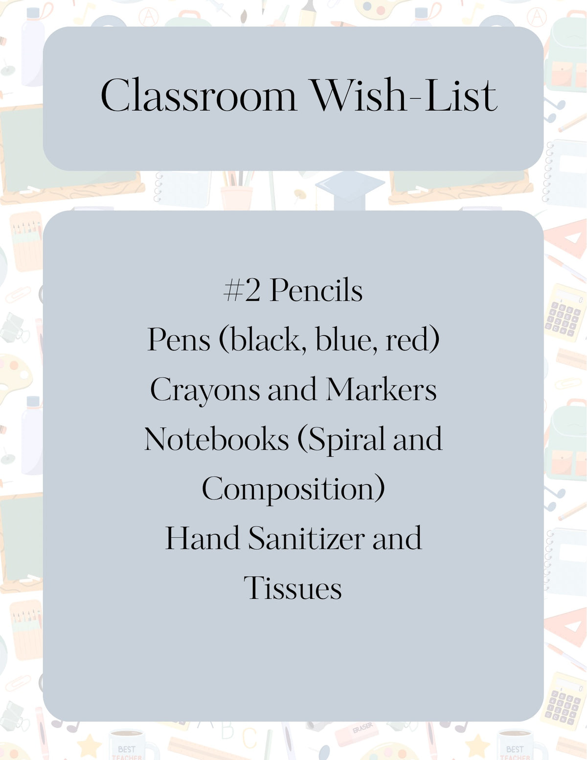 Editable 3rd Grade Welcome Packet Template | Meet the Teacher, Parent Questionnaire & Classroom Wish List | Canva Template