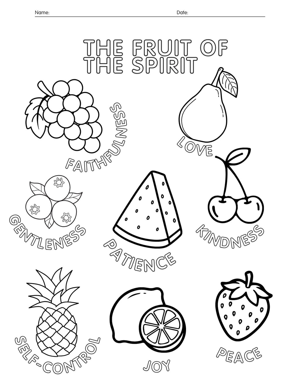 Kingdom Come Kids Coloring Pages | Coloring Book | Printables | Kids Activity Book | 15 Pages
