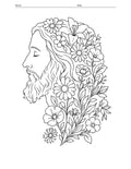 Christian Adult Coloring Book | Kingdom Come | 13 Printable Bible Verse Coloring Pages PDF