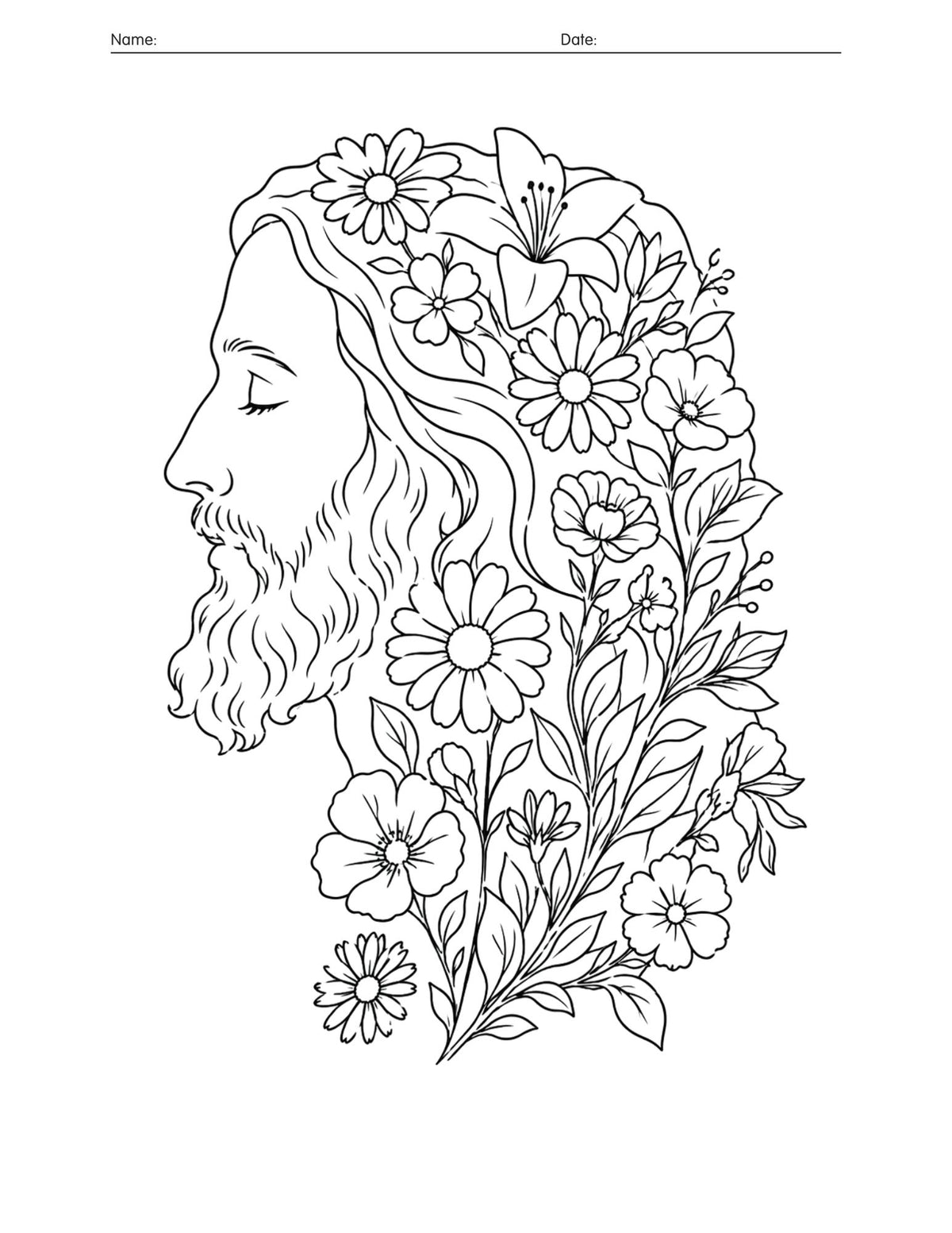 Christian Adult Coloring Book | Kingdom Come | 13 Printable Bible Verse Coloring Pages PDF