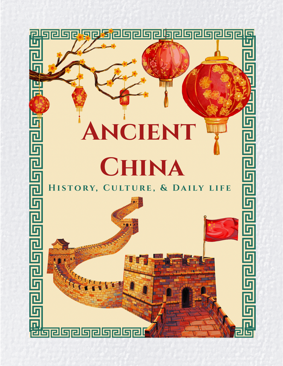 All About Ancient China Bundle | China | Learning Bundle | Packets | Printables