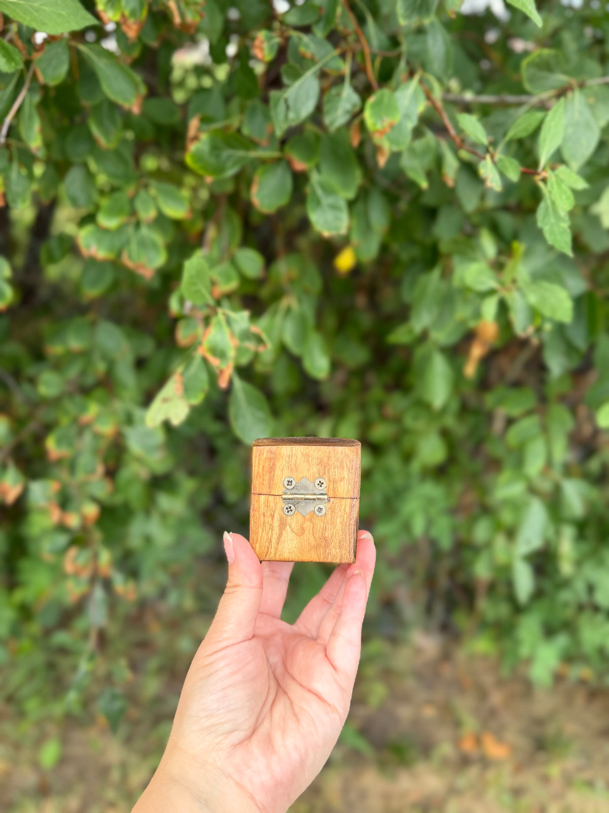 Engagement Ring Box | Real Wood | Handcrafted | One-of-a-Kind |Heirloom