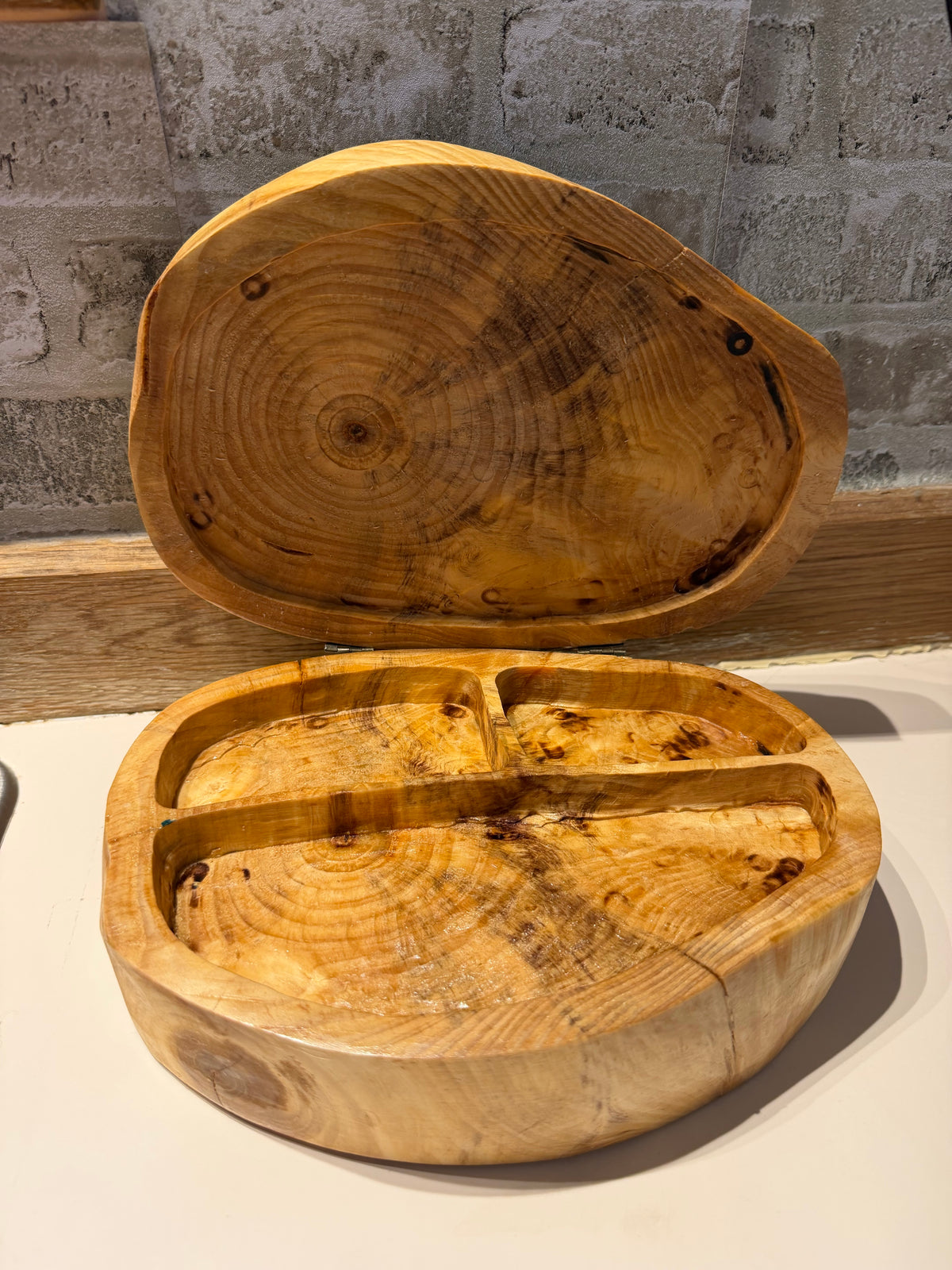 Jewelry Box | Handmade | One-of-a-kind | Natural Wood | Rustic Wood Box