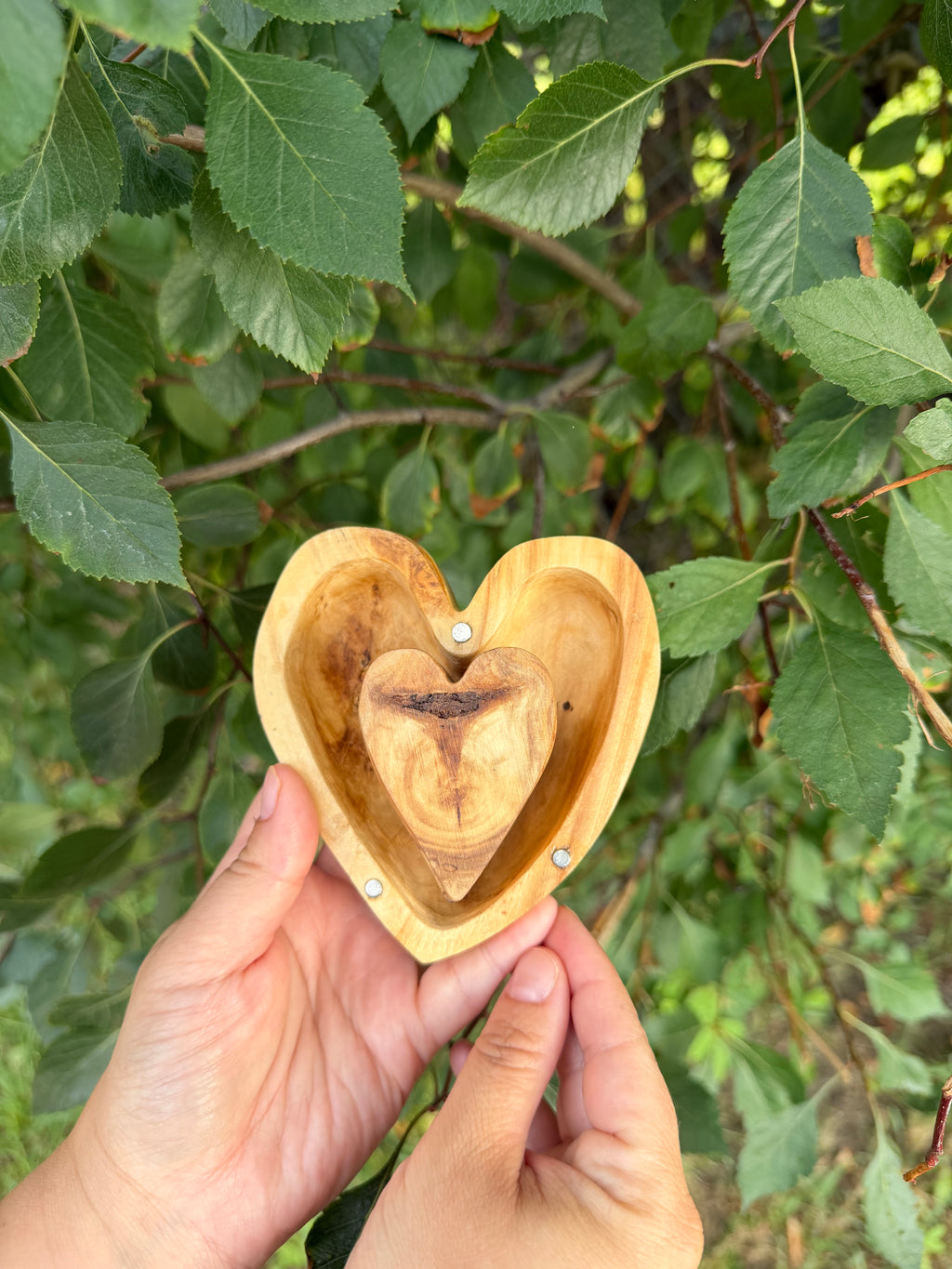 Heart Shaped Ring Box | Matching Set | One-of-a-kind