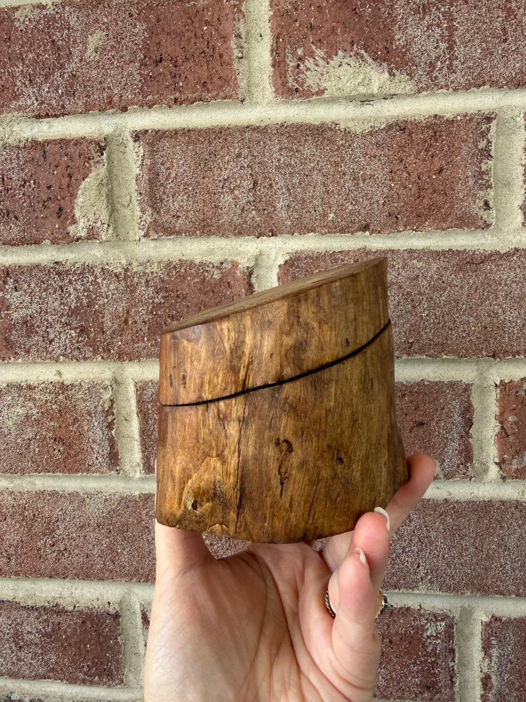 Rustic Ring Box | Jewelry Holder | Handcrafted | One-Of-A-Kind