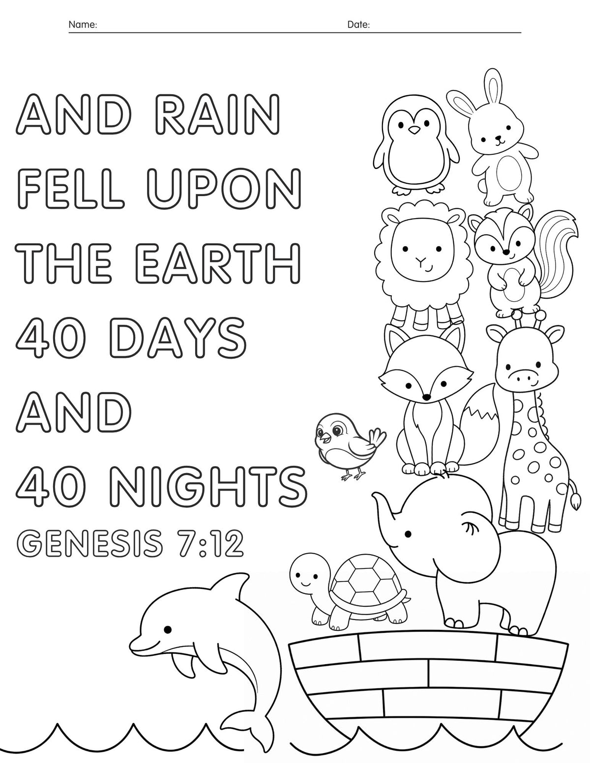 Kingdom Come Kids Coloring Pages | Coloring Book | Printables | Kids Activity Book | 15 Pages